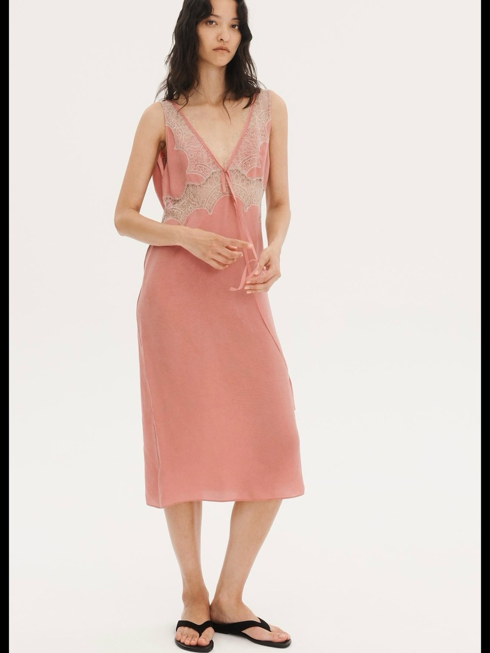 WILLY CHAVARRIA X ZARA LACE Slip Dress  NWT ❗️